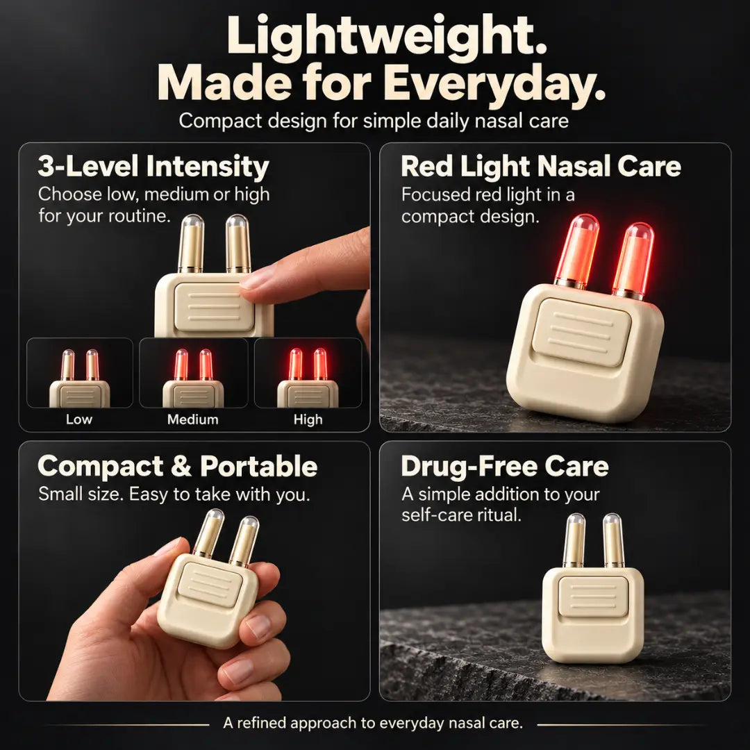 Halo Nose™ | Red Light Nasal Therapy Device