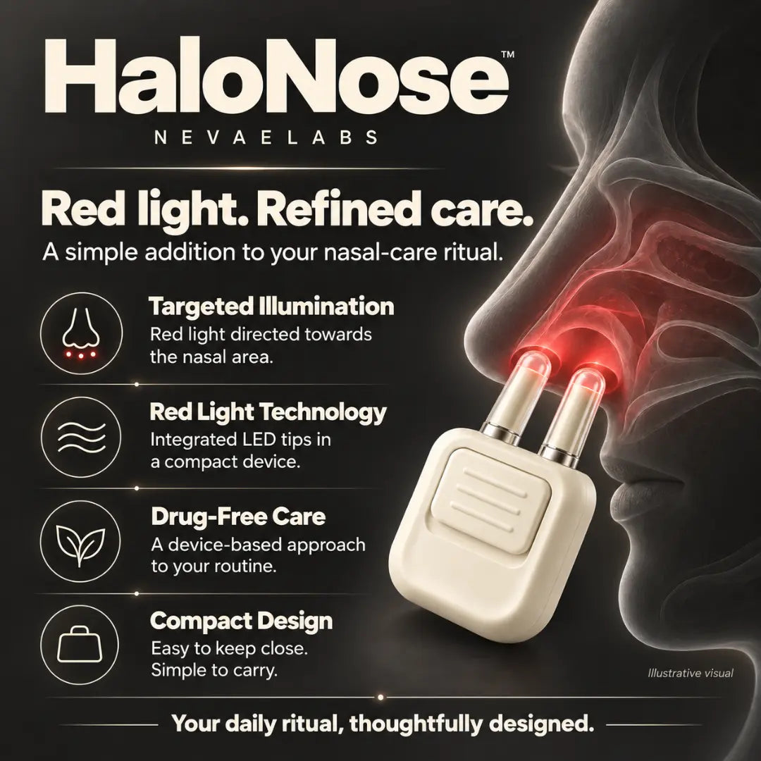 Halo Nose™ | Red Light Nasal Therapy Device
